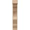 Ekena Millwork 6"W x 12"D x 36"H Thin Sheridan Rough Cedar Woodgrain TimberThane Corbel, Primed Tan CORUR06X12X36SHERCPR - alternate 3